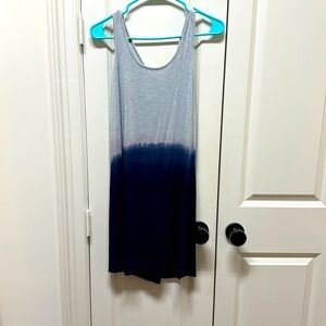 Splendid - Tie Dye Gray/Navy - Cotton Dress - Small